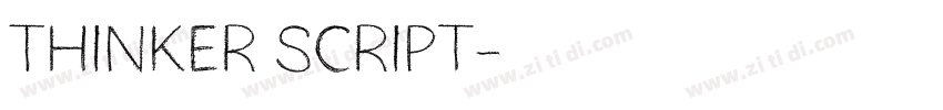 Thinker Script字体转换